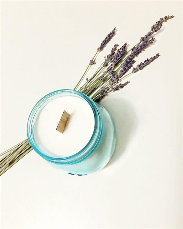 tee kynttilöitä itse diy ideoita laventeli