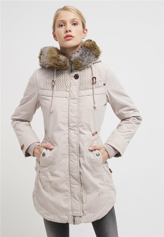 khujo talvitakki callie parka valkoinen