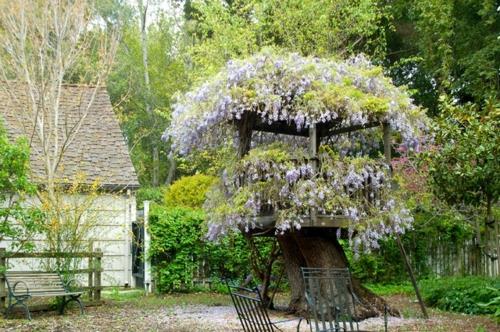 lasten leikkimökit wisteria wisteria takapihalla