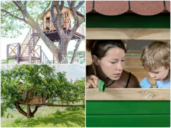 lasten puumaja rakenna puumaja itse diy -projekteja