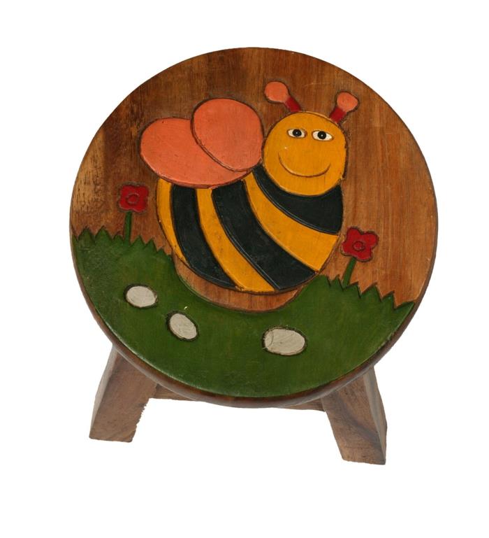 lasten huonekalut lastenhuoneen suunnittelu jakkara mehiläissuunnittelu