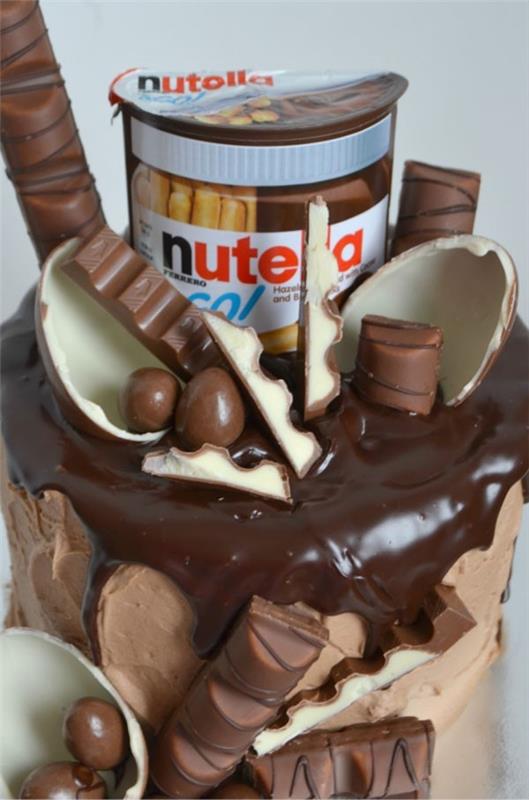 lapsi baari kakku nutella duplo kinderbueno