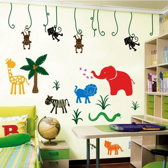 lastenhuoneen sisustusideat wall deco -tarrat
