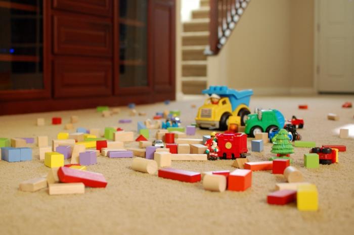 lastenhuoneen sisustus pikkulasten leikkihuoneen matto