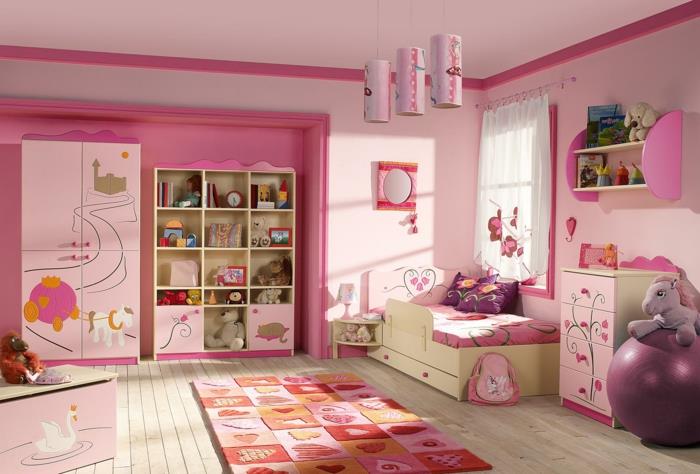 lastenhuone-suunnittelu-lukeminen-nurkka-istuin-laatikko-kirjoituspöytä-lukko-prinsessa-kuten-vaaleanpunainen