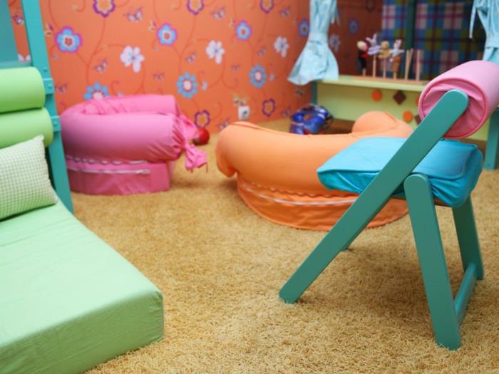 lastenhuone ideoita matto lattia leikkihuone