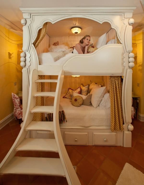 lastenhuone nuorisohuone tyttö sänky suunnittelu