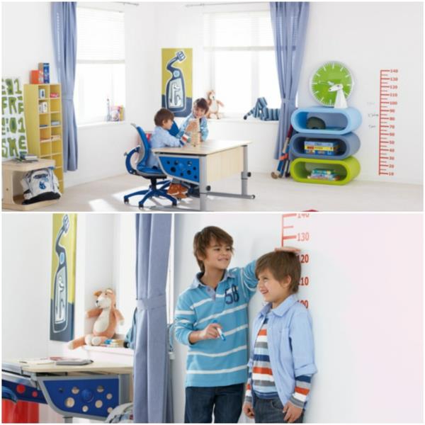 lastenhuoneen huonekalujen sisustusideoita ergonomiset lasten huonekalut