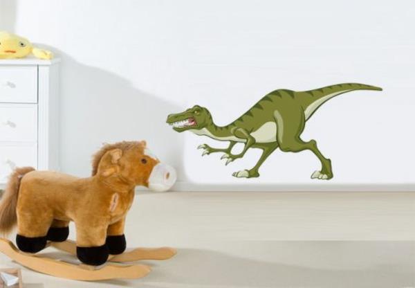 Lastenhuoneen seinätarrat dinosaurus luova seinäsuunnittelu