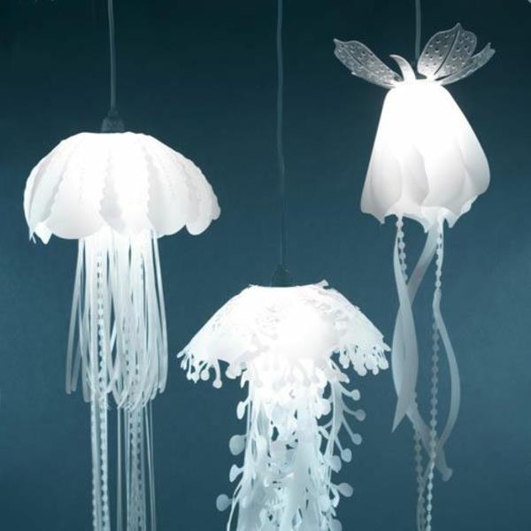 seinävalaisin kattolamppu lasten lamppu pöytävalaisin medusa