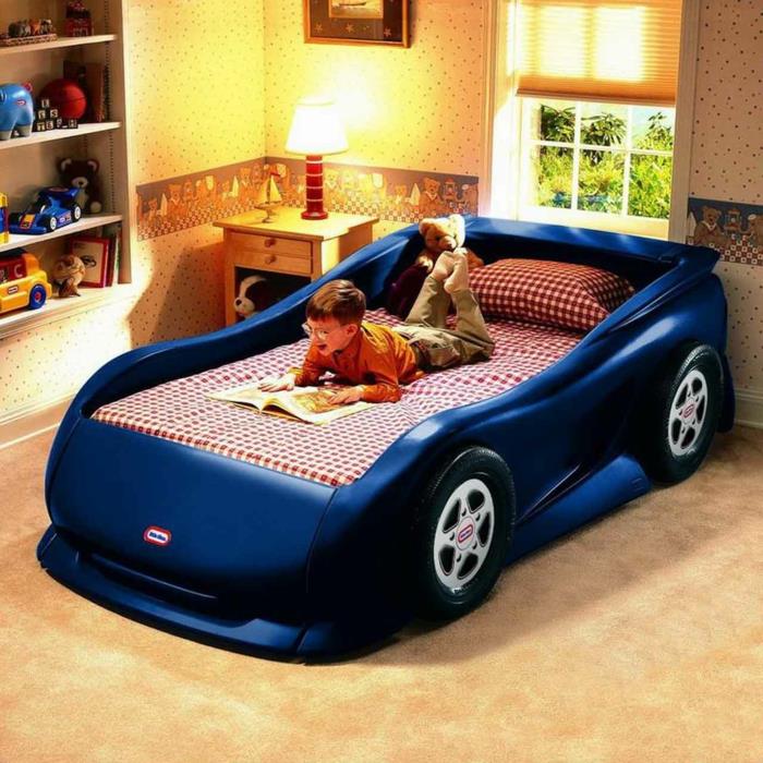 lasten huonekalut tyylikäs sänky poikien auto