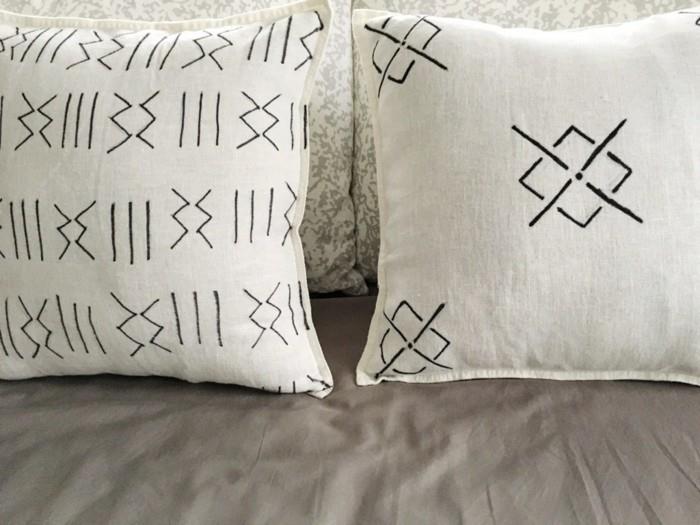 ompelutyynyjen DIY -ideoita kodin sisustamiseen