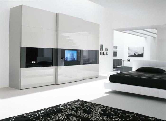 vaatekaapin suunnitteluideoita valkoinen musta olohuoneideoita makuuhuone