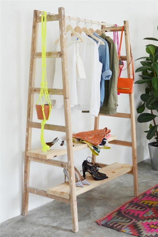 vaateteline pukuhuone vaatehuone rakentaa omat ideasi puiset tikkaat