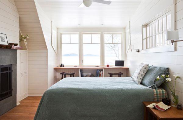 luova suunnittelu pienistä makuuhuoneista skandinaavista tunnelmaa