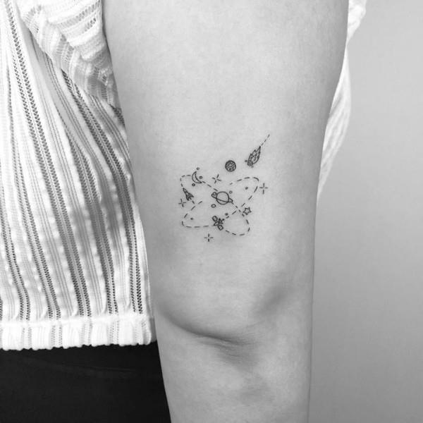 pienet tatuoinnit taivaallisen hienoja ideoita