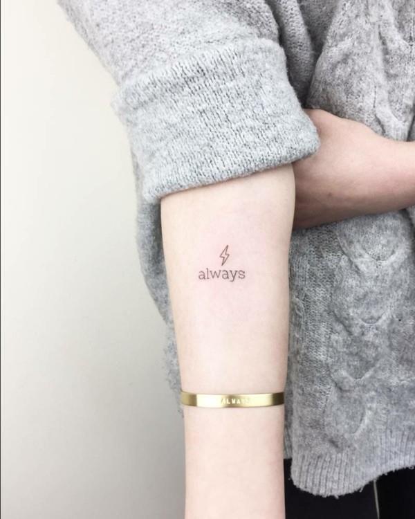 pienet tatuoinnit aina