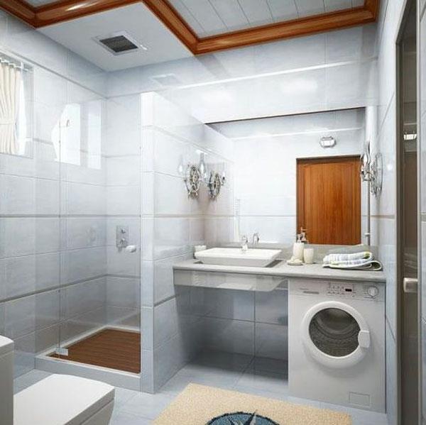 kylpyhuone sisustus kylpyhuone ideoita pesukone