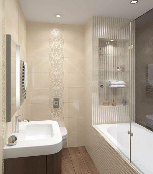 pieni kylpyhuone laatat seinälaatat suihku kylpyamme kylpyhuone suunnittelu moderni kylpyhuone puulattia