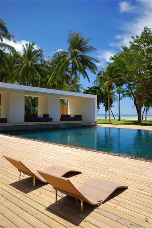 Koh Samui Resort Thaimaa Ainutlaatuinen uima -allas