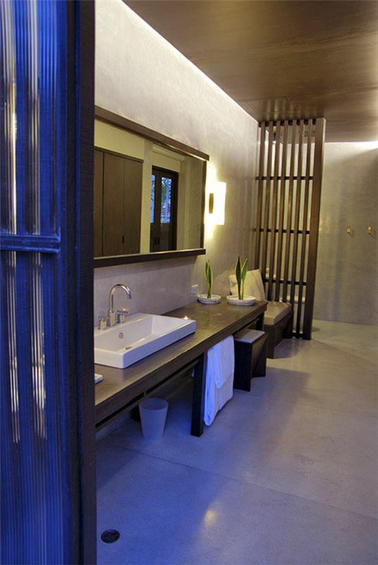 Koh Samuin lomakeskus Thaimaa oma alkuperäinen kylpyhuone