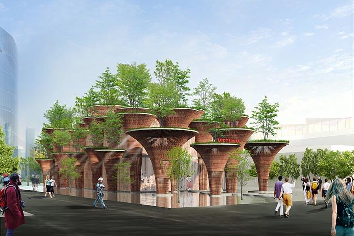 ekologisen arkkitehtuurin rakennusmateriaalien maailmannäyttely 2015