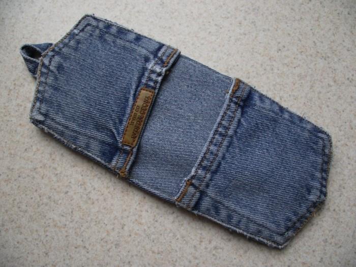 luovat käsityöt ompelupankkien haltijat käyttävät vanhoja farkkuja