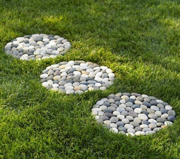 tee luovia puutarhaideoita puutarhapolulle itse kivillä
