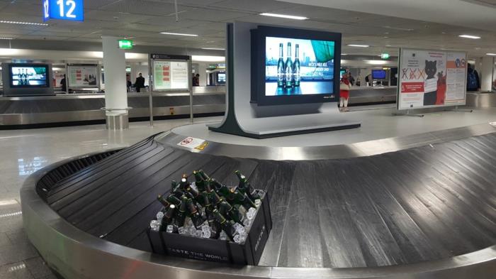 luovia ideoita lentokenttä käsittelee laatikko olutta