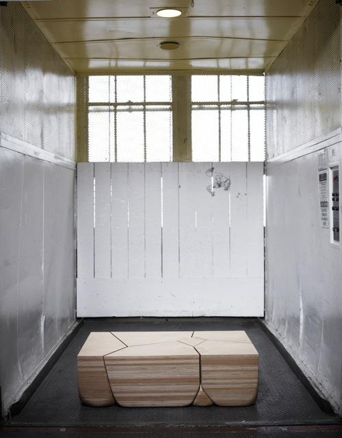 luova modulaarinen puinen pöytäsuunnittelu