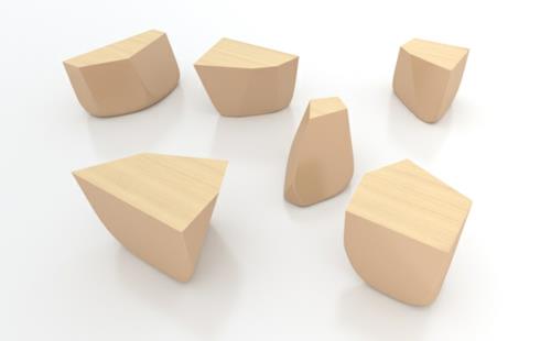 luova modulaarinen puinen pöytäsuunnittelu osien rakenne
