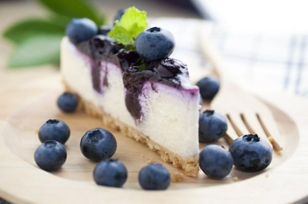 juustokakku mustikoilla superfood