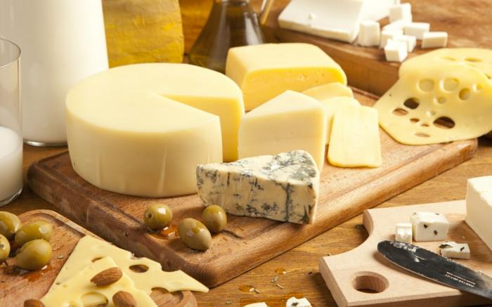 juustotyypit, jotka sisältävät terveyttä