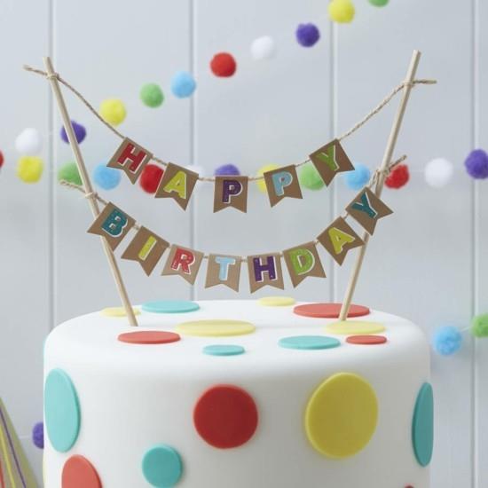 Tee kakku -seppele itse syntymäpäivääsi varten