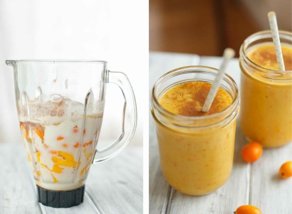 kumquat mango smoothie