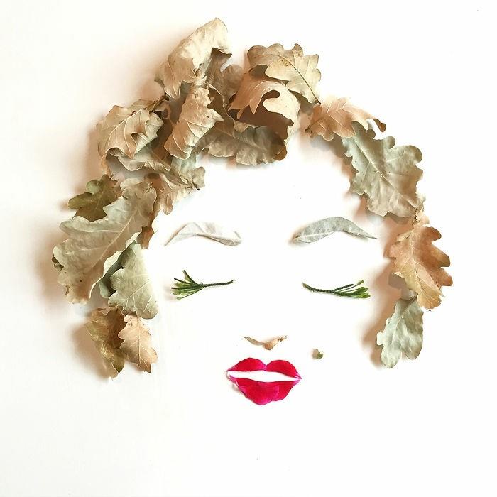 taide -esineet silta collins marylin kukat