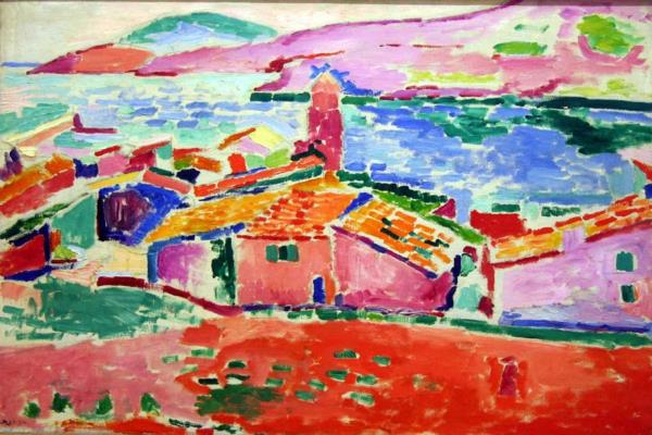 kuvitus henri matisse inspiraatiota maisema abstrakti