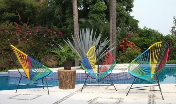värikkäät acapulco -tuolit kesäkalusteet