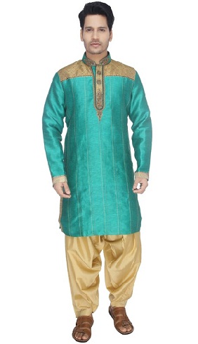 Regular Fit Kurta pyjamasæt