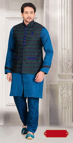 Punjabi Type Kurta Pyjama til mænd
