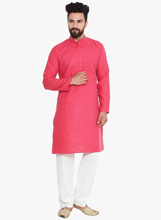 Simple Casual Wear Kurta Pyjama