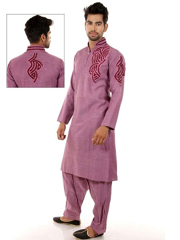 Pakistansk pyjama i pakistansk stil