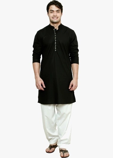 Solid sort Kurta pyjama