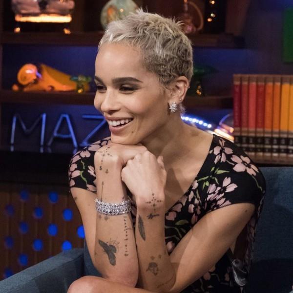 lyhyt kampaus zoe kravitz pixie