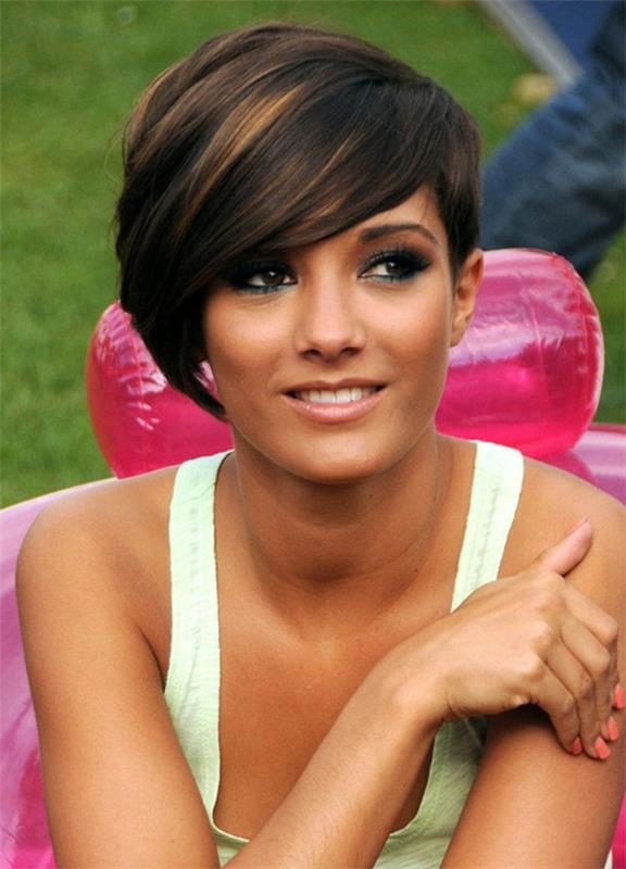 lyhyet kampaukset moderni 2015 frankie sandford kohokohtia