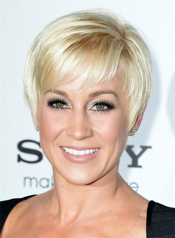 lyhyet kampaukset moderni 2015 pixie blond kellie pickler