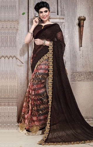 Fancy Lace Saree