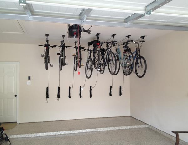 varastohuone ideoita pyörä riippuva olohuone