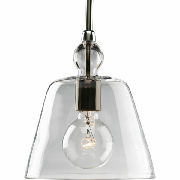 lamppu suunnittelee yksinkertaisen riippuvalaisimen lasisen lampunvarjostimen