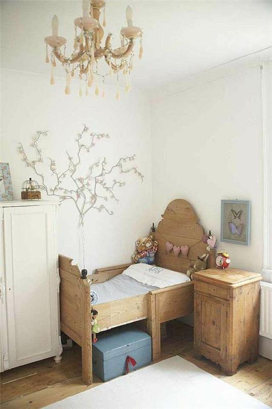 massiivinen makuuhuone maalaistalon huonekalut moderni vauvan huoneen sänky